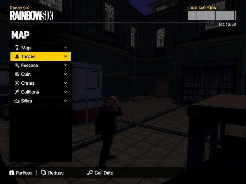 Map Selection in Rainbow Six Kolkata Killers Rainbow Six Kolkata Killers Map Selection Screen