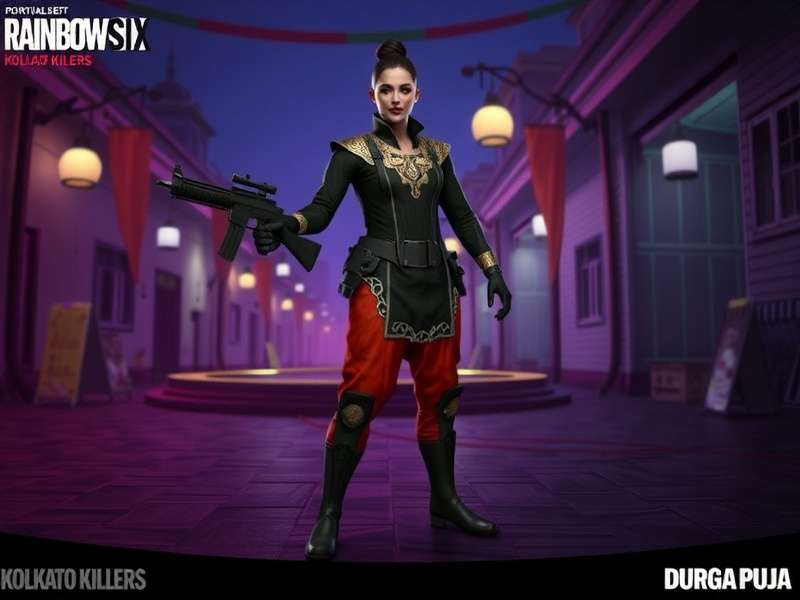 Durga Puja Special Skin in Rainbow Six Kolkata Killers Rainbow Six Kolkata Killers Durga Puja Skin